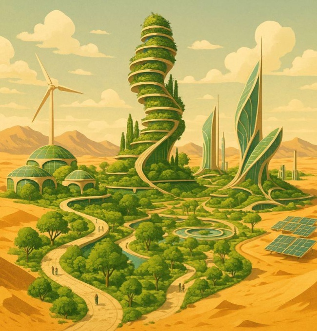 Ecotopías: Futuros Verdes en la Imaginación Colectiva